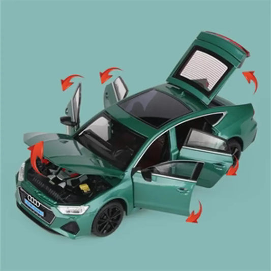 Audi RS7 Size 1:24 Die-Cast Metal Collectible Car with Opening Doors and Bonnet