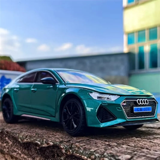 Audi RS7 Size 1:24 Die-Cast Metal Collectible Car with Opening Doors and Bonnet