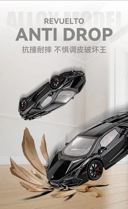 Lamborghini Revuelto  1:24 Die-Cast Metal Collectible Car with Opening Doors and Bonnet