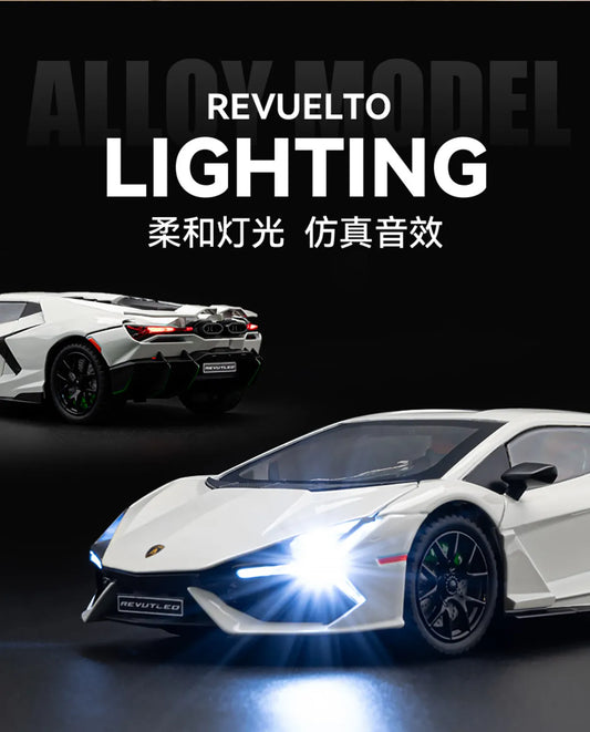 Revuelto  Die-Cast Metal Collectible Car with Opening Doors and Bonnet