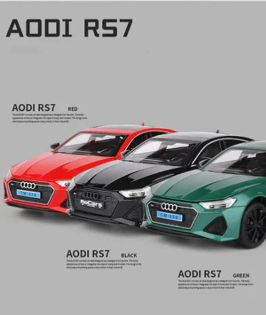 AUDI RS7 1:24 Die-Cast Metal Collectible Car with Opening Doors and Bonnet
