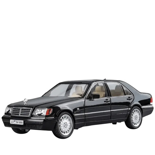 MERCEDES-BENZ W140 320SEL  1:24 Die-Cast Metal Collectible Car with Opening Doors and Bonnet