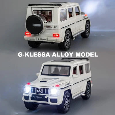 MERCEDES BENZ G-Class 1:24 Die-Cast Metal Collectible Car with Opening Doors and Bonnet