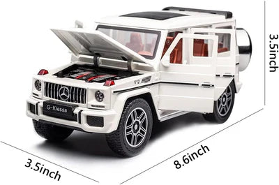 MERCEDES BENZ G-Class 1:24 Die-Cast Metal Collectible Car with Opening Doors and Bonnet