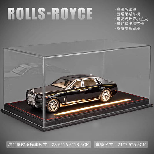 Rolls-Royce  Model Car with LED Display Case