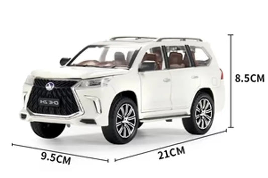 LEXUS 1:24 Die-Cast Metal Collectible Car with Opening Doors and Bonnet
