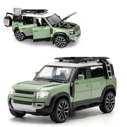 Land Rover Defender diecast model car 1:32 scel