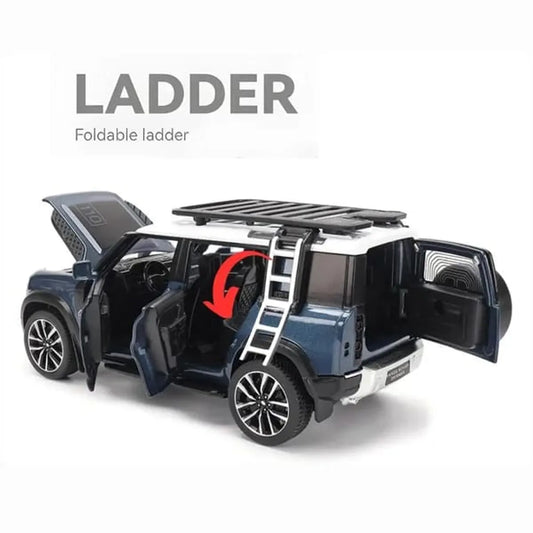 Land Rover Defender diecast model car 1:32 scel