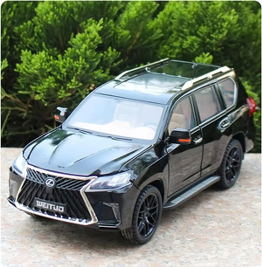 LEXUS 1:24 Die-Cast Metal Collectible Car with Opening Doors and Bonnet