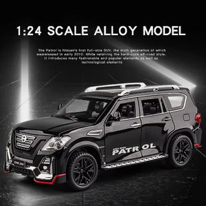 NISSAN PETROL 1:24 Die-Cast Metal Collectible Car with Opening Doors and Bonnet