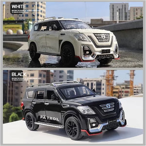 NISSAN PETROL 1:24 Die-Cast Metal Collectible Car with Opening Doors and Bonnet
