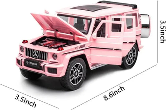 MERCEDES BENZ G-KLESSA G-63 1:24 Die-Cast Metal Collectible Car with Opening Doors and Bonnet