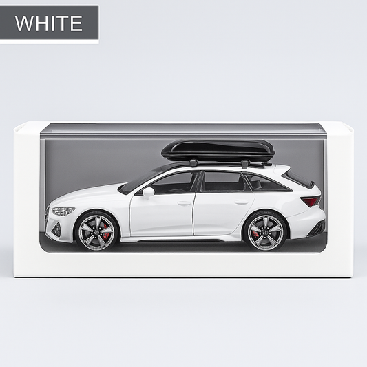 1:24 Sports Car Collectible Model with Roof Box