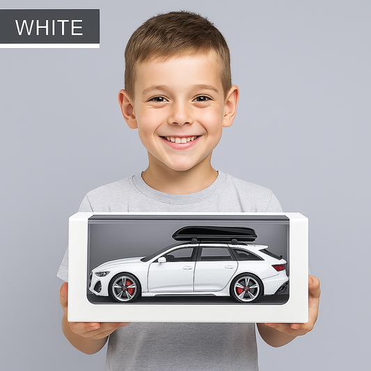 1:24 Sports Car Collectible Model with Roof Box