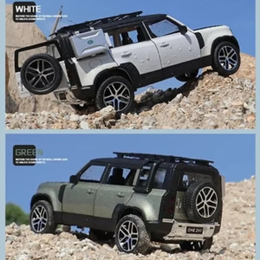 1:24 Scale Land Rover Defender Style Die-Cast SUV Toy