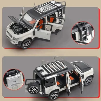 1:24 Scale Land Rover Defender Style Die-Cast SUV Toy