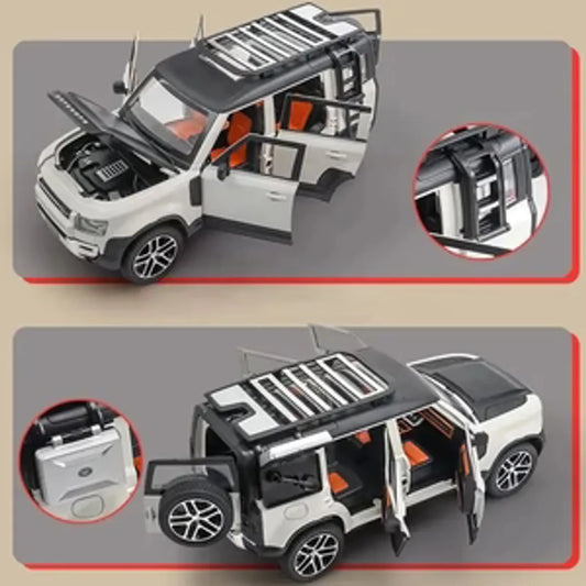 1:24 Scale Land Rover Defender Style Die-Cast SUV Toy