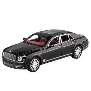 BENTLEY MULSANNE 1:24 Die-Cast Metal Collectible Car with Opening Doors and Bonnet