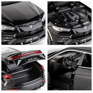 LAMBORGHINI URUS 1:24 1:24 Die-Cast Metal Collectible Car with Opening Doors and Bonnet