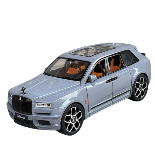 Rolls Royce Cullinan 1:24 Die-Cast Metal Collectible Car with Opening Doors and Bonnet