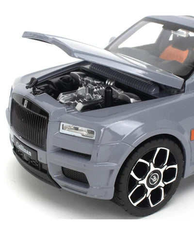 Rolls Royce Cullinan 1:24 Die-Cast Metal Collectible Car with Opening Doors and Bonnet