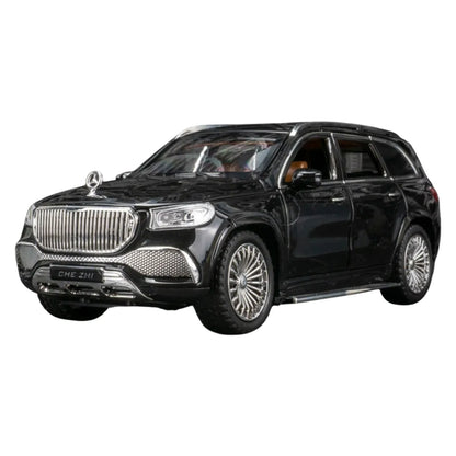 Mercedes Benz Maybach Gls 1:24 Die-Cast Metal Collectible Car with Opening Doors and Bonnet