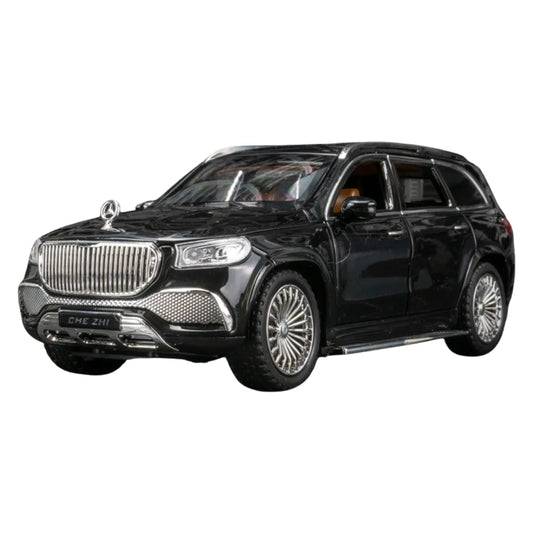 Mercedes Benz Maybach Gls 1:24 Die-Cast Metal Collectible Car with Opening Doors and Bonnet