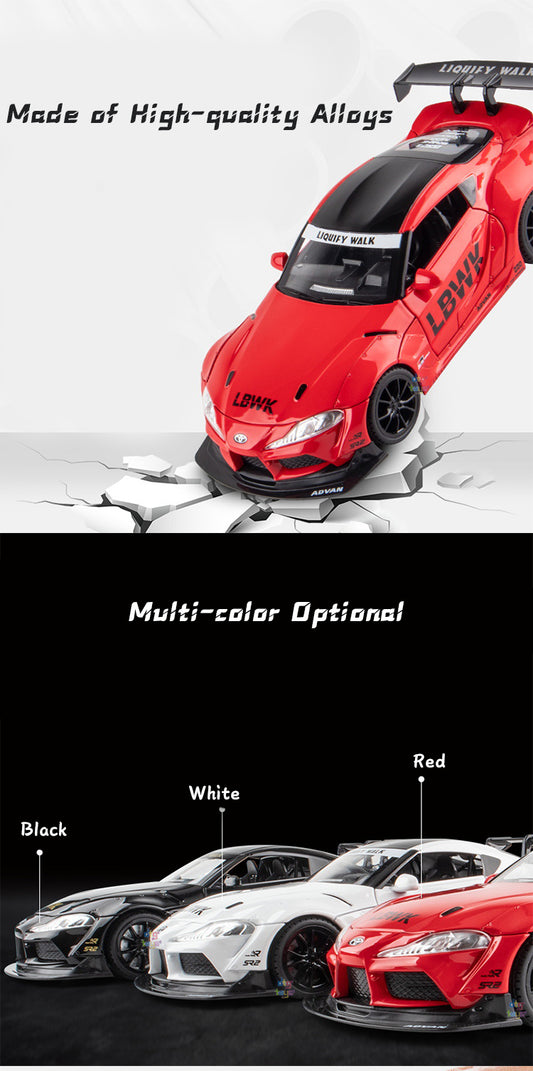 1:22 Big Size Metal Toy Car – Bull Demon King Pullback Alloy Car for Kids