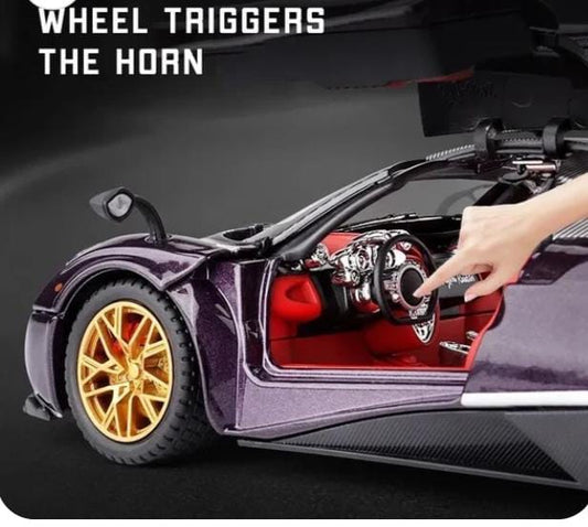 pagani huayra Die-Cast Metal Collectible Car with Opening Doors and Bonnet