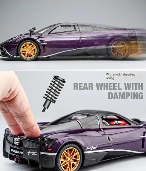 pagani huayra Die-Cast Metal Collectible Car with Opening Doors and Bonnet