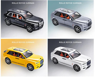 ROLLS ROYCE CULLINAN 1:24 Die-Cast Metal Collectible Car with Opening Doors and Bonnet