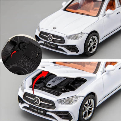 Mercedes Benz e300 Size 1:32 Die-Cast Metal Collectible Car with Opening Doors and Bonnet