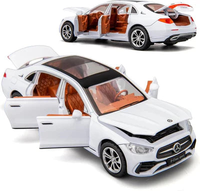 Mercedes Benz e300 Size 1:32 Die-Cast Metal Collectible Car with Opening Doors and Bonnet