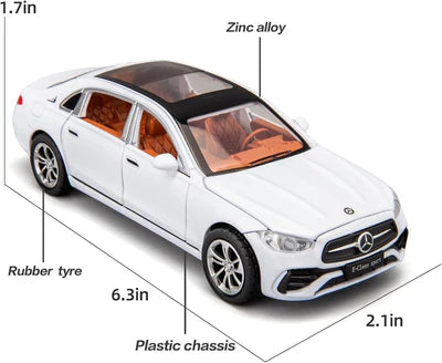 Mercedes Benz e300 Size 1:32 Die-Cast Metal Collectible Car with Opening Doors and Bonnet