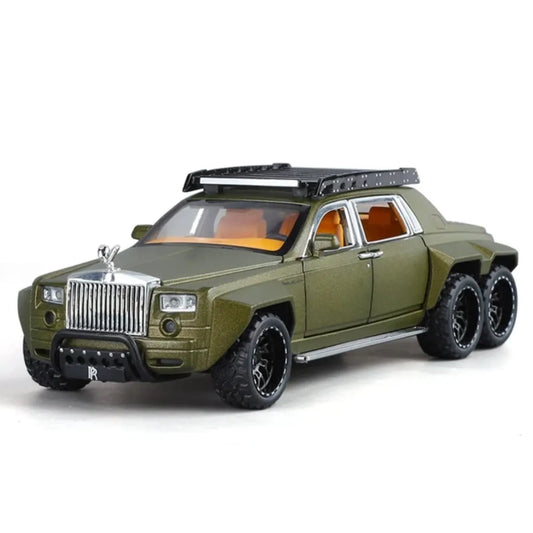 Rolls Royce Phantom 1:32 Die-Cast Metal Collectible Car with Opening Doors and Bonnet
