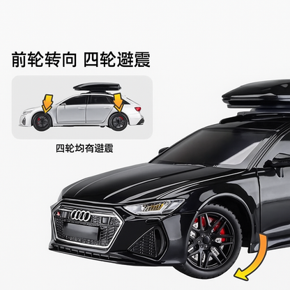 1:24 Die-cast Metal Toy Car with Pull Back Action – RS6 Avant