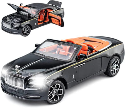 ROLLS-ROYCE CONVERTIBLE SUPER SPORTS 1:24 Die-Cast Metal Collectible Car with Opening Doors and Bonnet