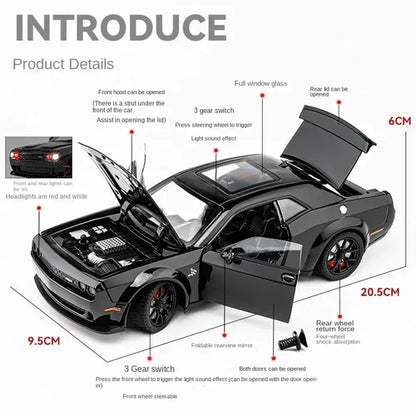 ROLLS-ROYCE CONVERTIBLE SUPER SPORTS 1:24 Die-Cast Metal Collectible Car with Opening Doors and Bonnet