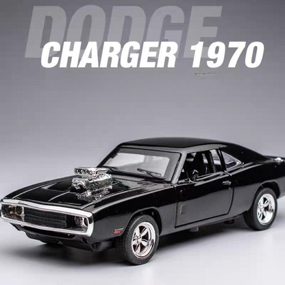fast and furious Dodge Charger 1:32 Die-Cast Metal Collectible Car with Opening Doors and Bonnet