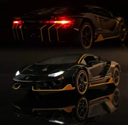 Lamborghini Centenario 1:32 Die-Cast Metal Collectible Car with Opening Doors and Bonnet