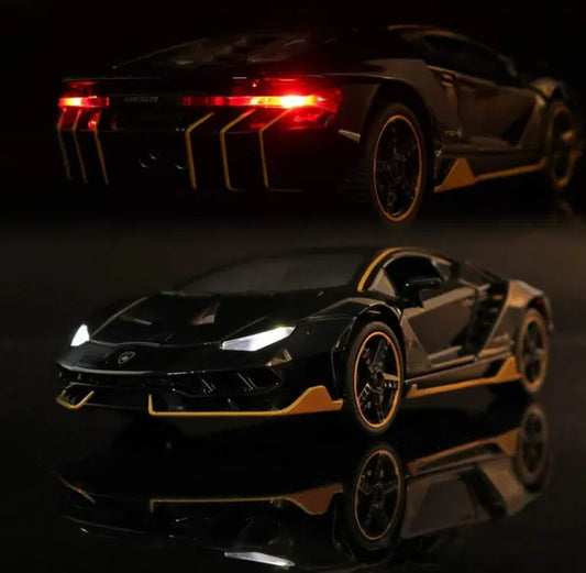 Lamborghini Centenario 1:32 Die-Cast Metal Collectible Car with Opening Doors and Bonnet