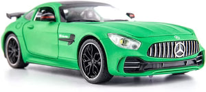 MERCEDES BENZ AMG GTR 1:24 Die-Cast Metal Collectible Car with Opening Doors and Bonnet