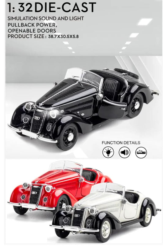 1:32 Die-Cast Car with Light & Sound,