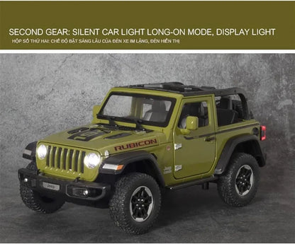 Die-cast 1941 Jeep Wrangler Rubicon Model Cars