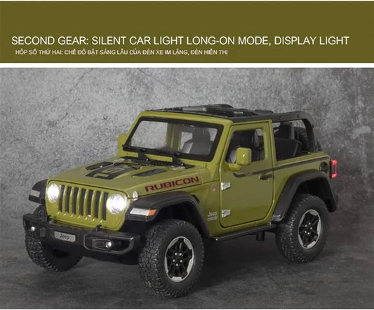 Die-cast 1941 Jeep Wrangler Rubicon Model Cars