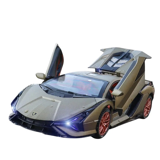 1:32 Scale Lamborghini Sian Style Die-Cast Toy Car