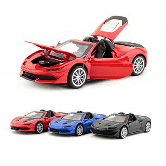 Ferrari j50 1:32 Die-Cast Metal Collectible Car with Opening Doors and Bonnet