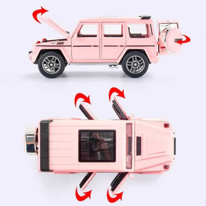 MERCEDES BENZ G-KLESSA G-63 1:24 Die-Cast Metal Collectible Car with Opening Doors and Bonnet