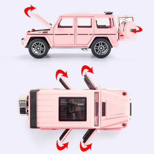 MERCEDES BENZ G-KLESSA G-63 1:24 Die-Cast Metal Collectible Car with Opening Doors and Bonnet