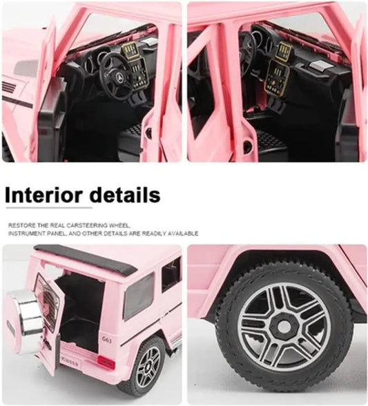 MERCEDES BENZ G-KLESSA G-63 1:24 Die-Cast Metal Collectible Car with Opening Doors and Bonnet